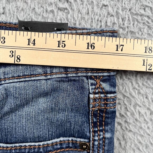 NWT Rank 45 Mens Jeans 31x34 Slim Bootcut Western Medium Wash Mid Rise - Picture 4 of 10